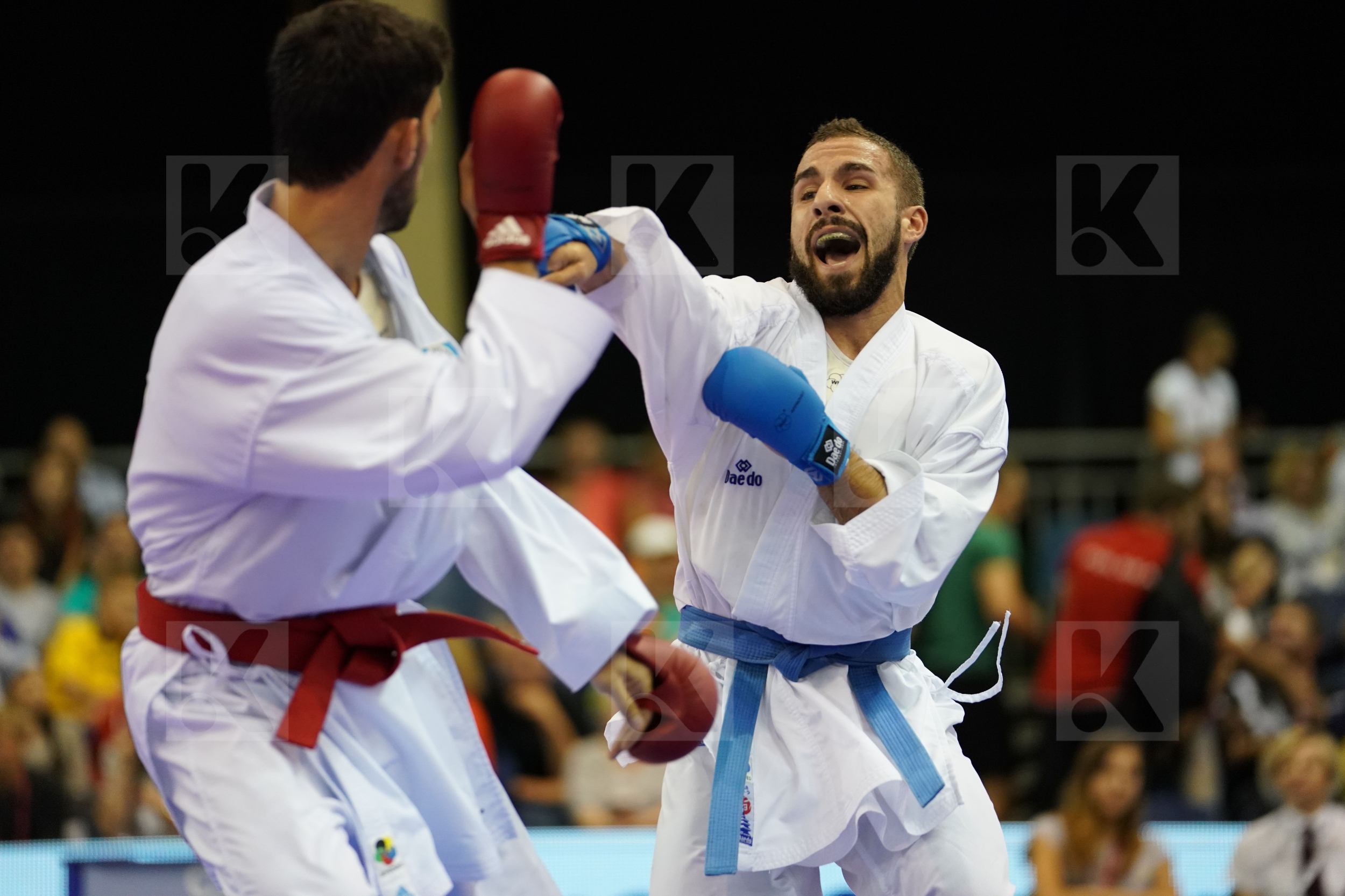 Azerbaijan Farzaliyev Firdosi Gomez Garcia Matias Male Kumite -60kg